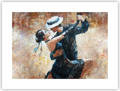 Produktbild von Poster - Poster ohne Rahmen - tanzen sie - 40x30 cm - Wand Bild - Wanddeko - Wandbilder - Kunstposter - Wandposter - Bilder - Kunstdruck - Wanddekoration - Wandbild - P2XAA40x30-3773