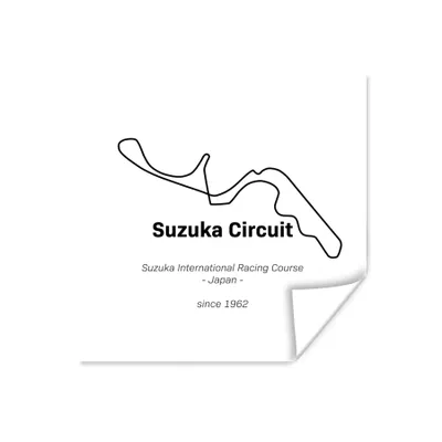Produktbild von MuchoWow® Poster Suzuka - Formel 1 - Rennstrecke 100x100 cm - Babyzimmer