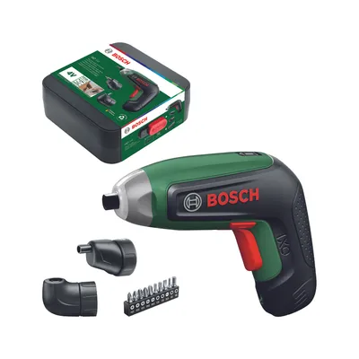 Immagine prodotto di Set di 8 avvitatori Bosch IXO, 1 batteria BA 4 V 2,0 Ah, valigetta porta attrezzi