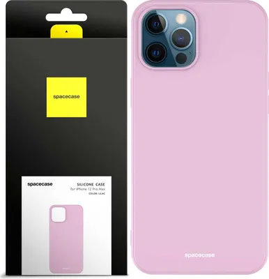 Immagine prodotto di Custodia in silicone SPACECASE Custodia in silicone per iPhone 12 Pro Max Rosa
