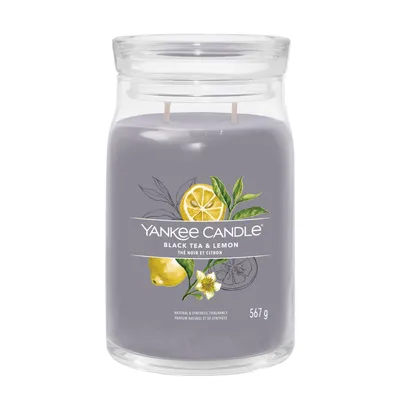 Zdjęcie produktu dla Yankee Candle Black Tea & Lemon 567 g