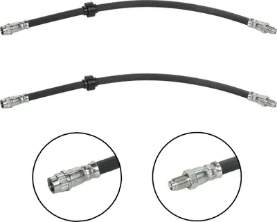 Produktbild von RIDEX 83B0803 Bremsschlauch Vorne für RENAULT Scénic I (JA0/1, FA0) MEGANE I (BA0/1) MEGANE Scenic (JA0/1) MEGANE I Cabriolet (EA0/1)