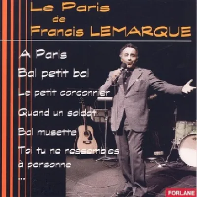 Productafbeelding van Francis Lemarque - Le paris de