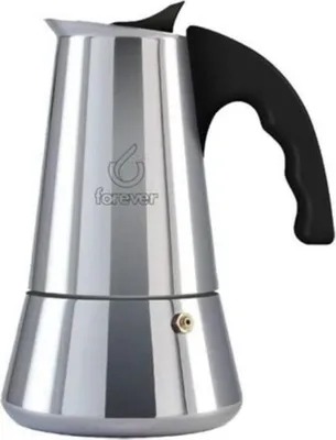 Produktbild von Forever Espressokocher Miss Conny Induktion 4 Tassen Edelstahl