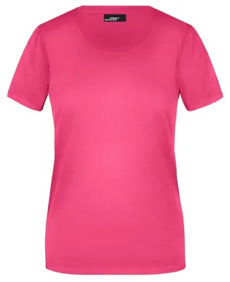 Produktbild von James and Nicholson - "Basic" T-Shirt für Damen LT2799 (M) (Pink)