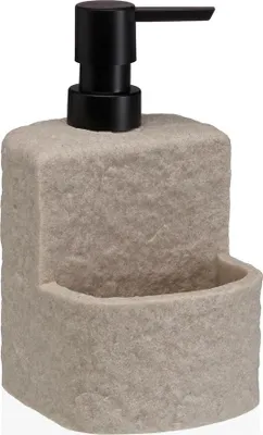 Obrázek produktu pro Dávkovač mýdla Versa Viti béžová pryskyřice keramika 10,2 X 17,5 X 11,5 CM