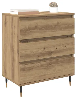 Immagine prodotto di vidaXL Credenza Artisan in rovere 60 x 35 x 70 cm Materiale a base di legno