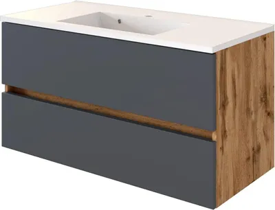 Produktbild von Waschbeckenunterschrank mit Waschbecken LUCCA