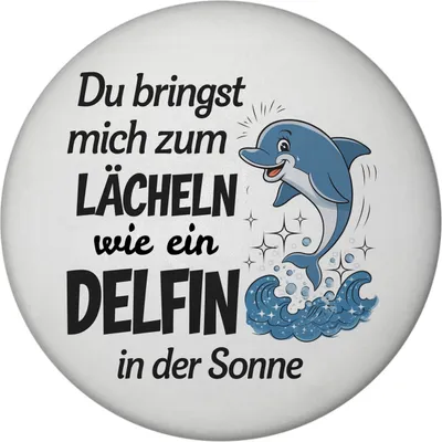 Produktbild von Delfin Liebe Magnet mit Flaschenöffner