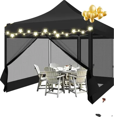 Obrázok produktu pre Pavilón, vodotesný, rýchla montáž, biely, 3x3 m