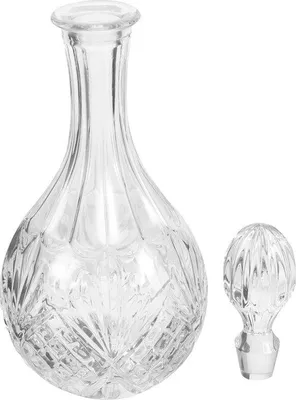Immagine prodotto di Brocca d'acqua vintage in vetro con coperchio e beccuccio