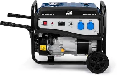 Image de Générateur HBM, 223 cm³ avec moteur à essence, 230 V, 3800 W