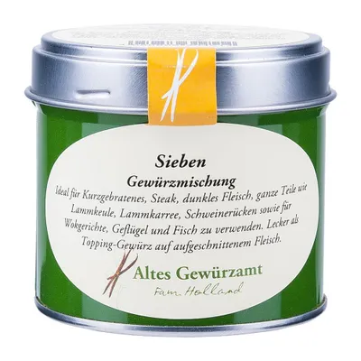 Produktbild von Altes Gewürzamt - Sieben Pfeffermischung Gewürzmischung für Steak, Fleisch, Lammgerichte und Wokgerichte uvm. 90g