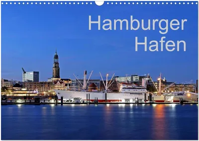 Produktbild von Hamburger Hafen (Wandkalender 2025 DIN A3 quer), CALVENDO Monatskalender