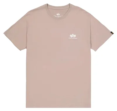 Produktbild von Alpha Industries Herren Basic T Small Logo, Vintage Sand, M