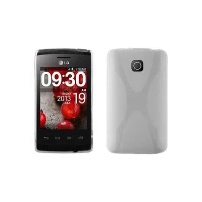 Immagine prodotto di Custodia per cellulare Cadorabo per LG L1 II in TPU trasparente custodia cover posteriore in silicone