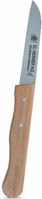 Productafbeelding van Keukenmes - 23,5 cm - Lemmet 23,5 cm - Beukenhout - Handvat van hout - Vlijmscherp - Roestvrij