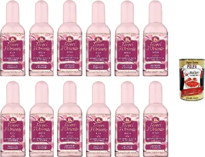 Produktbild von Tesori D'oriente Ikigai 100ml, Aromatisches Blumenparfüm 12x100ml + Italian Gourmet polpa 400gr