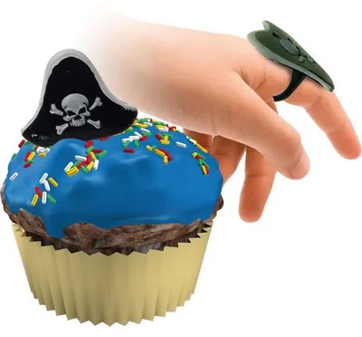 Obrázek produktu pro Dětská narozeninová párty cupcake dekorace piráti