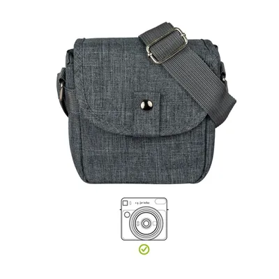 Produktbild von Dörr 440210, Schultertasche, Fujifilm, Instax Mini & Square, Schultergurt, Grau