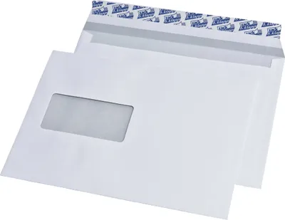 Zdjęcie produktu dla Koperty MAILmedia C5 samoprzylepne, z okienkiem, białe