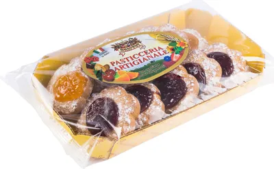Produktbild von Bristot Margerithe mit Kirsch und Aprikose Mürbeteiggebäck 200g