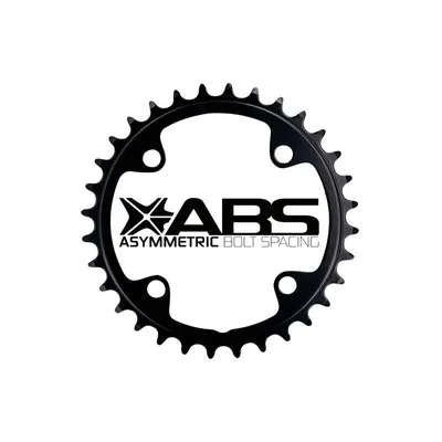 Image de Plateau FSA Road Pro à 4 bras 2x 90 mm x 34 dents, noir - changement de vitesse précis pour...
