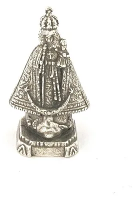 Miniaturfigur Jungfrau von Fuensanta, 43 mm, Silber