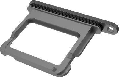 Image de Clappio, pièce de rechange pour support de carte Nano SIM pour iPhone 17, noir