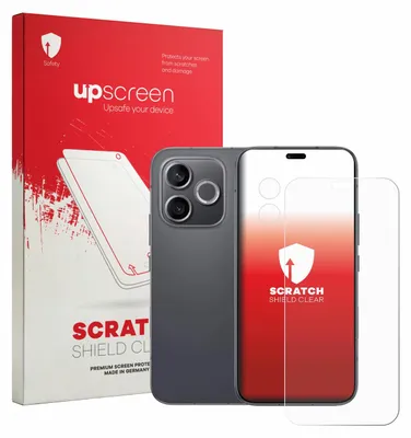 Produktbild von upscreen Schutzfolie für Honor 600 Lite (Display+Kamera) Displayschutz Displayschutzfolie Folie Klar Transparent