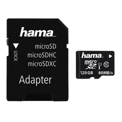 Obrázek produktu pro Paměťová karta Hama 128GB microSDXC 128GB MicroSDXC UHS-I Class 10 (00124158)