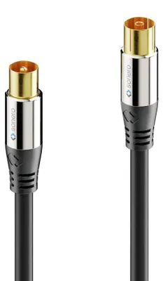 Zdjęcie produktu dla Kabel połączeniowy anteny SONERO 7,50 m, czarny