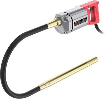 Produktbild von Elektrischer Betonrüttler, 1300W Innenrüttler Flaschenrüttler, 2M Vibrationsstablänge Betonvibrator, 4300 U/min Rührwellendrehzahl, 35mm Vibrationswellen durchmesser