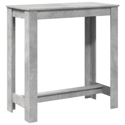Produktbild von Möbel Bartisch/Esszimmertisch - Küchentisch 2 Per - Modernes Design - Betongrau 102x50x103,5 cm Holzwerkstoff - Esstische CLORIS3578738