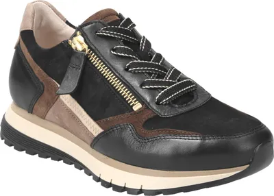 Produktbild von Gabor Sneaker 6.378, Rauleder, Schwarz, Damen