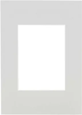Produktbild von Nielsen Fertig-Passepartout 21x29,7 cm für 13x18 cm wachsgrau
