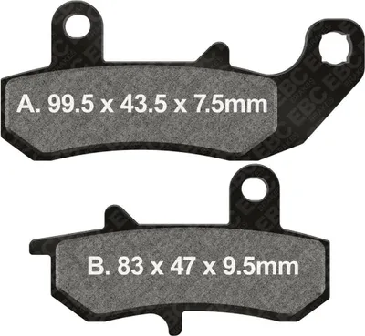 Immagine prodotto di Pastiglie freno EBC Standard FA157 per Suzuki