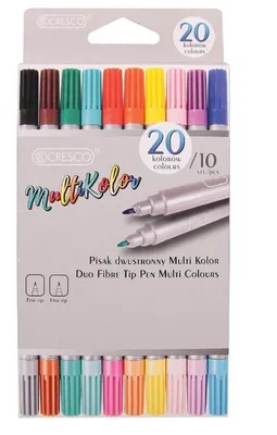 Immagine prodotto di Penne bifacciali multicolore 20 colori
