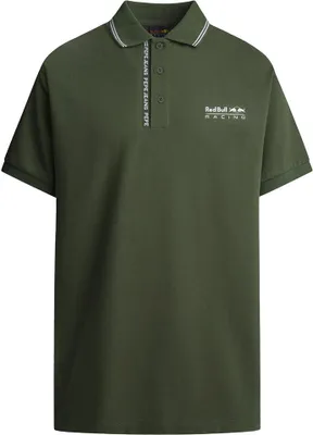 Immagine prodotto di Polo Red Bull Racing con logo in rilievo, maniche corte, verde, taglia M, uomo, verde, M