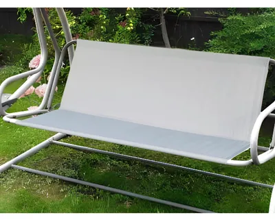 Image de Solidchoice - Housse de protection imperméable pour fauteuil suspendu de jardin, tissu Oxford 600D, couleur gris
