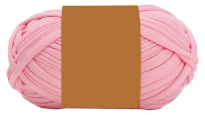 Obrázek produktu pro Příze na háčkování, polyester, 100 g, růžová. Vhodná pro pletení a háčkování