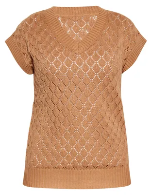 Image de CALEY  Débardeur pour femme - Camel, XL