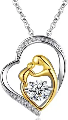 Produktbild von AU-28879 Halskette Silber/Gold für Damen KP28879