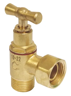 Produktbild von SOMATHERM FOR YOU – Eck-WC-Armatur mit Stativ und Stopfbuchse – Messing roh – M12/17 – Drehmutter 12/17