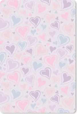 Produktbild von MuchoWow® Mauspad Mousepad Mädchen - Herzen - Schnittmuster - Mädchen - Kinder - Kinder 18x27 cm - Mousepads - Maus Mat - Pad - Mausunterlage