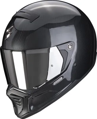 Image de Scorpion EXO-HX1 Carbon SE casque solide, noir, S (55/56)