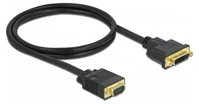 Obrázok produktu pre DeLOCK 86756, 1 m, DVI-A, VGA (D-Sub), Samica, Samec, Priamy