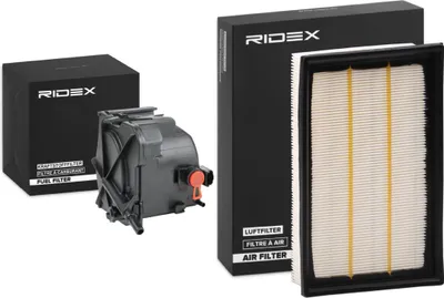 Produktbild von RIDEX Filterset Inspektionspaket Filtersatz für FORD Focus II Schrägheck (DA, HCP, DP) Focus II Kombi (DA, FFS, DS) Focus C-Max (DM2) für VOLVO V50