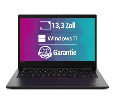 Produktbild von Lenovo ThinkPad L13 G1 - 13,3" Laptop - Intel Core i5-10310U bis zu 4x 4,4GHz - 8GB RAM - 256GB SSD - Windows 11 Pro - Norton 360 1 Jahr
