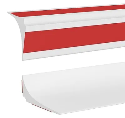 Zdjęcie produktu dla Omgoods - Samoprzylepna silikonowa listwa do brodzika - Bariera wodna do łazienki